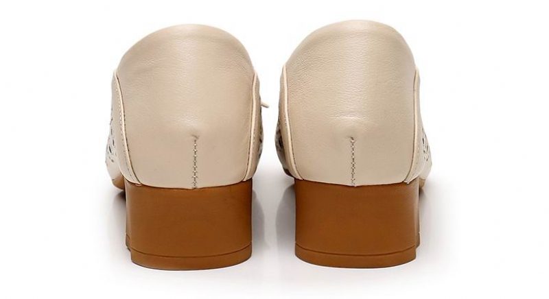 Yisney Casual Pumps Til Kvinder - Beige
