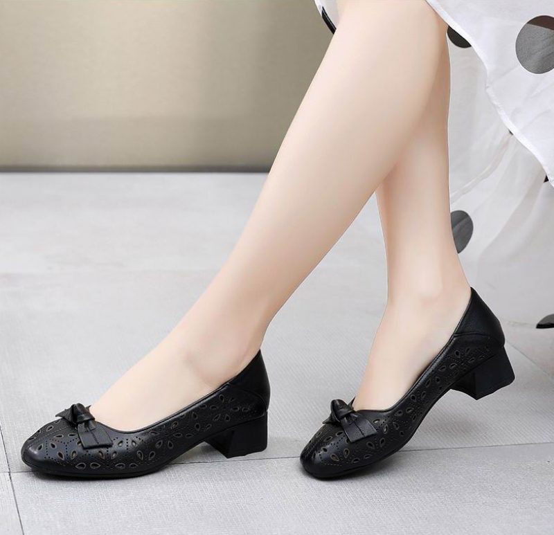 Yisney Casual Pumps Til Kvinder - Beige