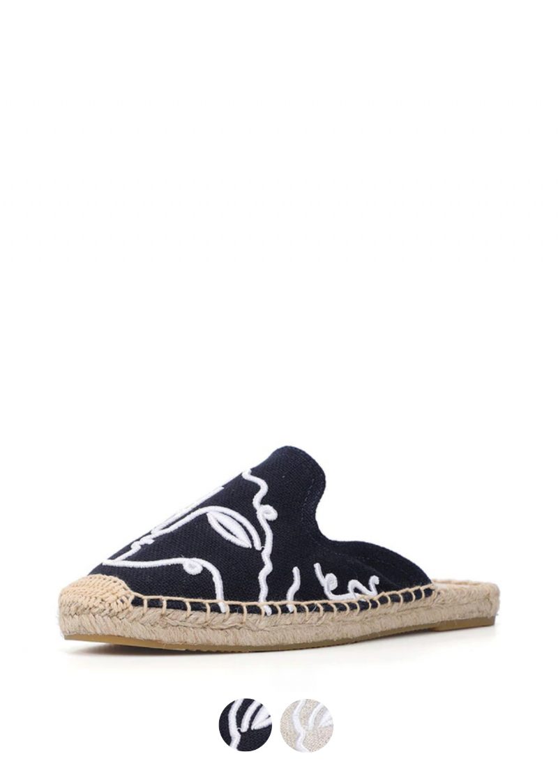 Yolanda Mules Espadrilles Til Kvinder