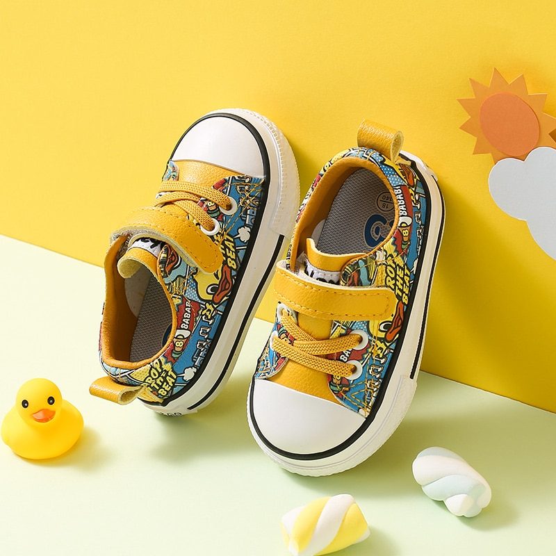 York Unisex Casual Sneaker Til Børn - Gul