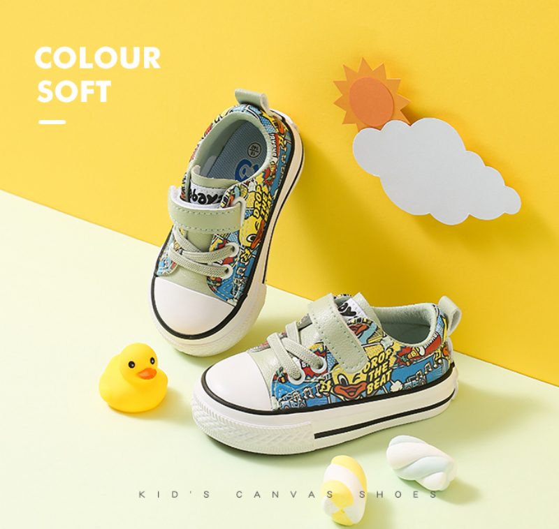 York Unisex Casual Sneaker Til Børn - Gul