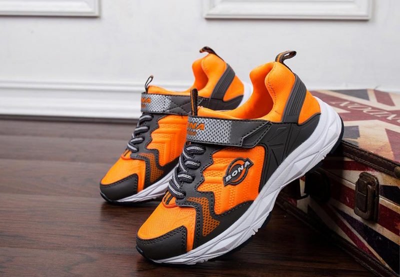 Yorman Drenge Afslappede Sneakers - Orange