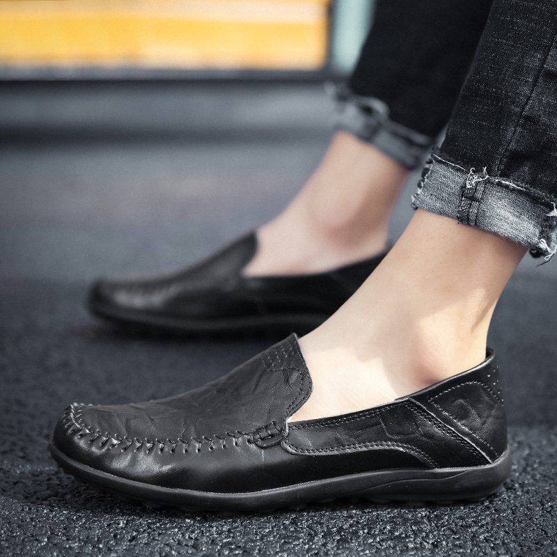 Yosmar Loafers Fritidssko Til Mænd - Sort