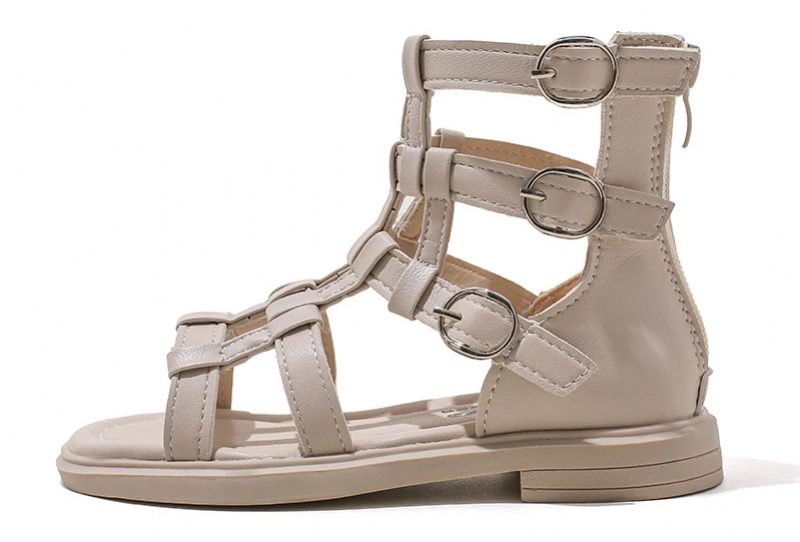 Yuri Piger Gladiator Sandal - Beige