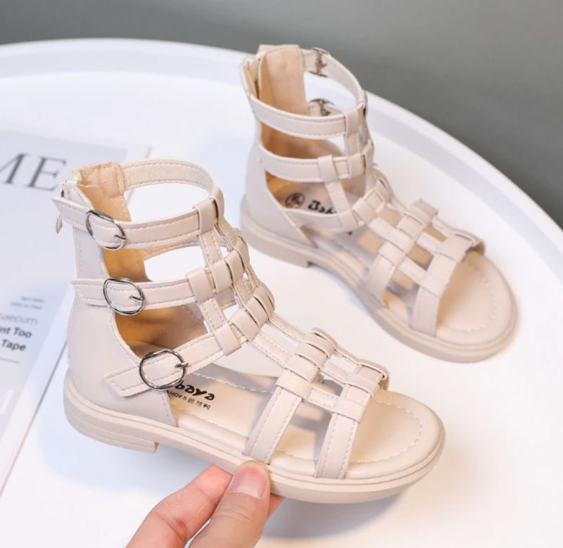 Yuri Piger Gladiator Sandal - Beige