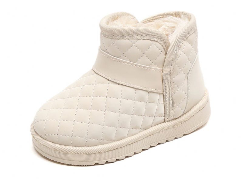 Yuridia-pigers Snestøvle - Beige Pels