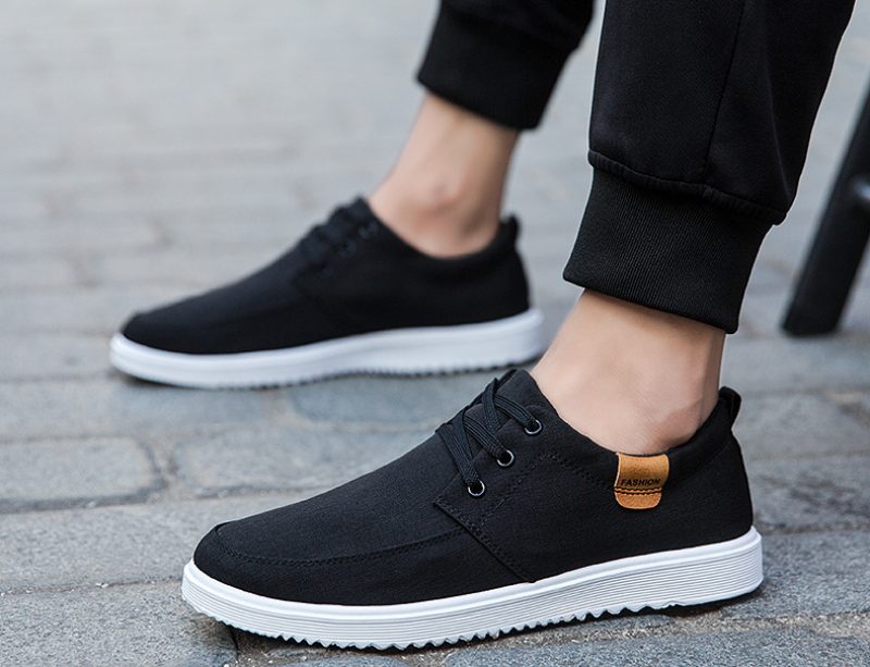 Zabel Casual Sneaker Til Mænd - Sort