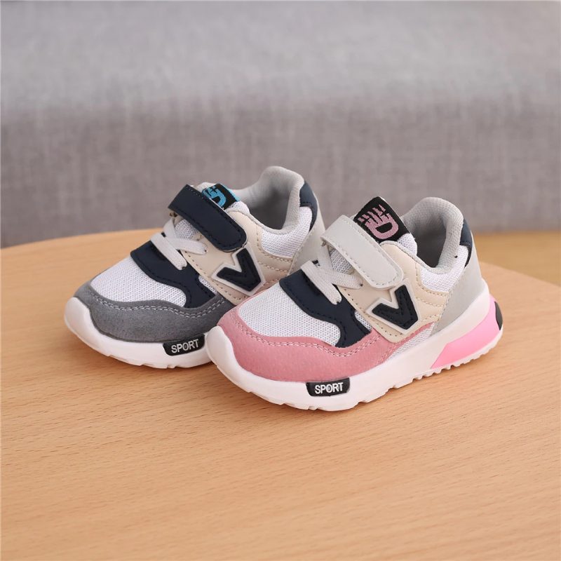 Zafiro Unisex Afslappede Sneakers Til Børn - Pink