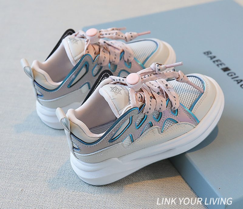 Zair Unisex Afslappet Sneaker Til Børn - Pink