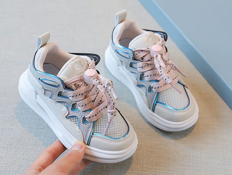 Zair Unisex Afslappet Sneaker Til Børn - Pink