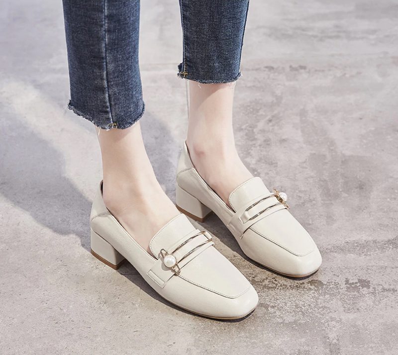 Zaley Dame Loafer - Beige
