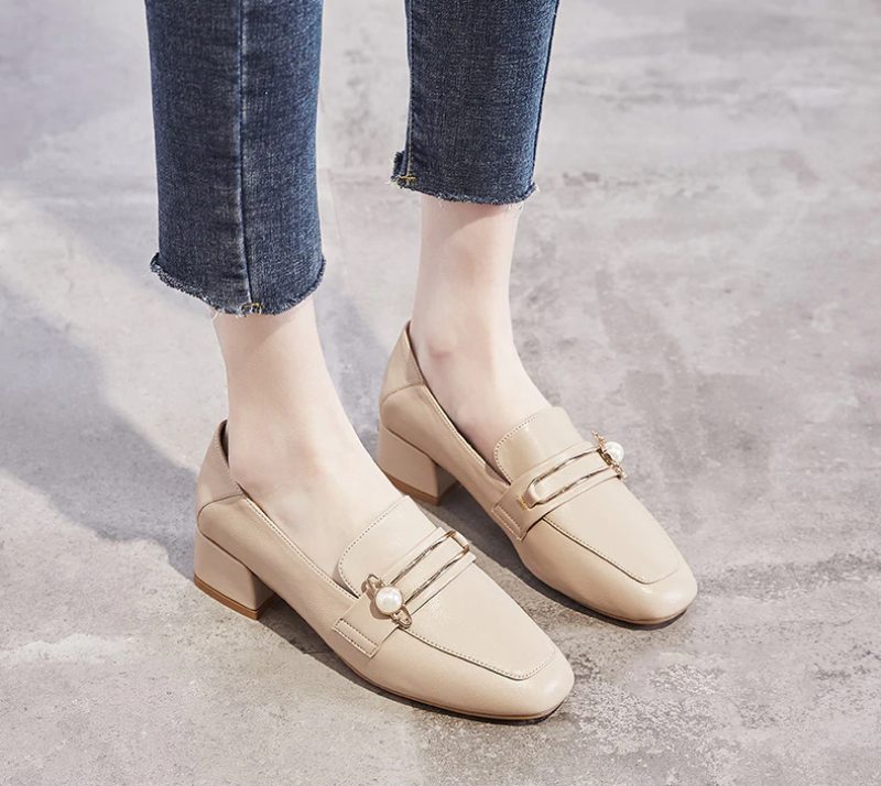 Zaley Dame Loafer - Beige