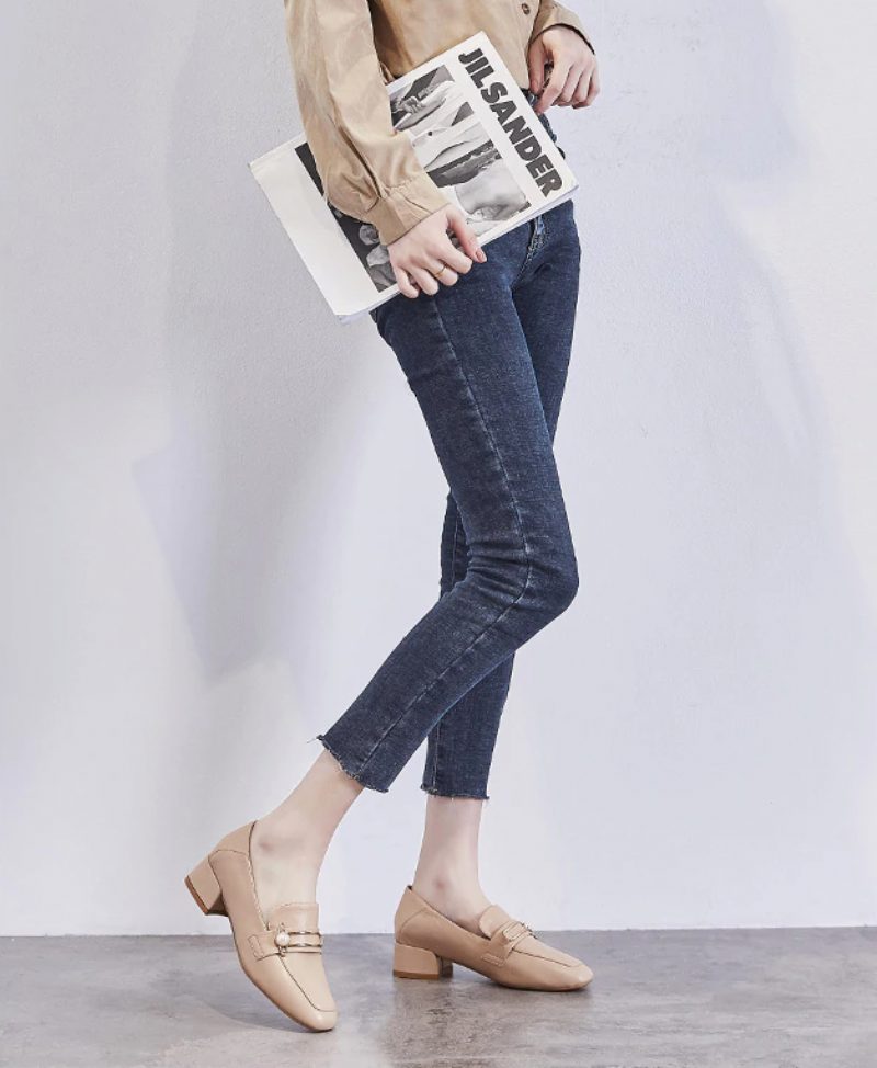 Zaley Dame Loafer - Beige