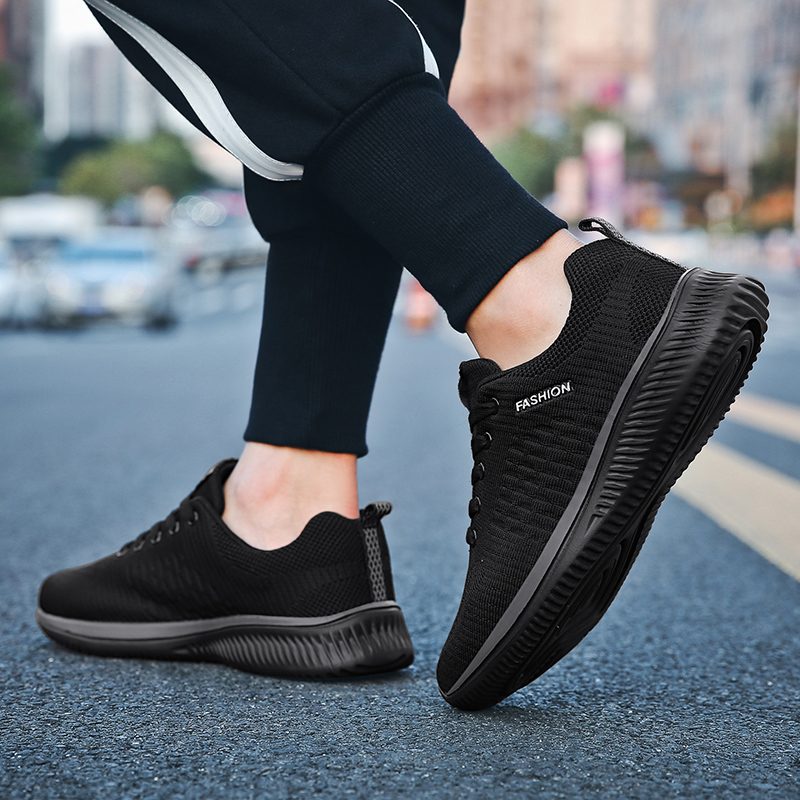 Zamora Casual Sneakers Til Mænd - Sort