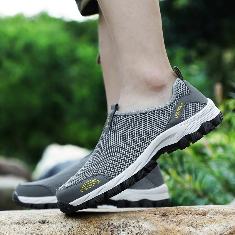 Zeki Slip-on Sneaker Til Mænd - Blå