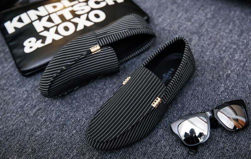 Zelda Loafers Fritidssko Til Mænd - Sort