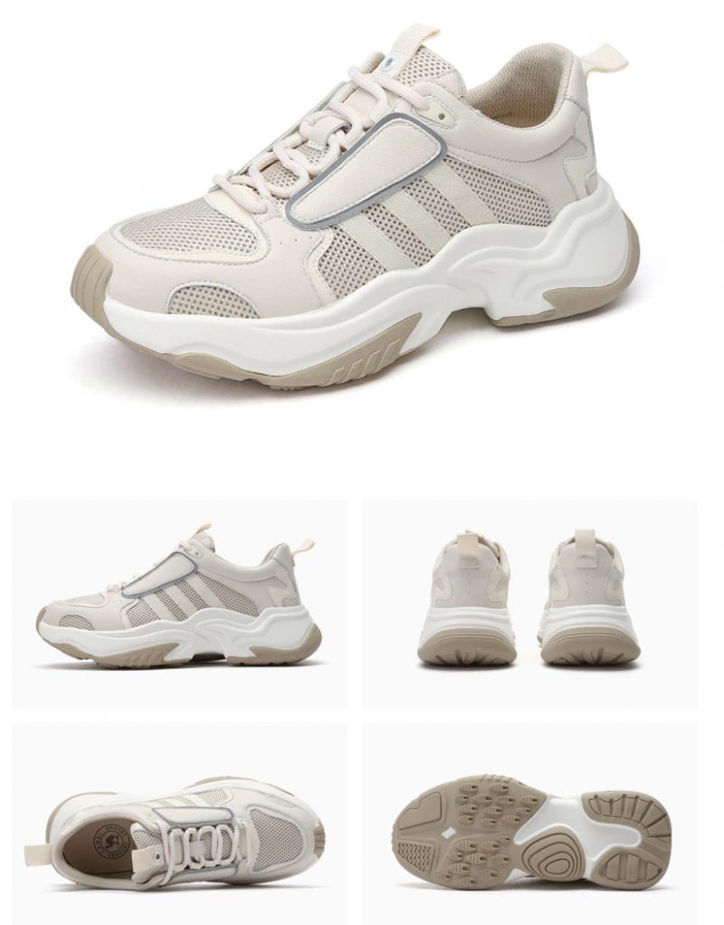 Zeraffin Mode Sneakers Til Mænd - Hvid