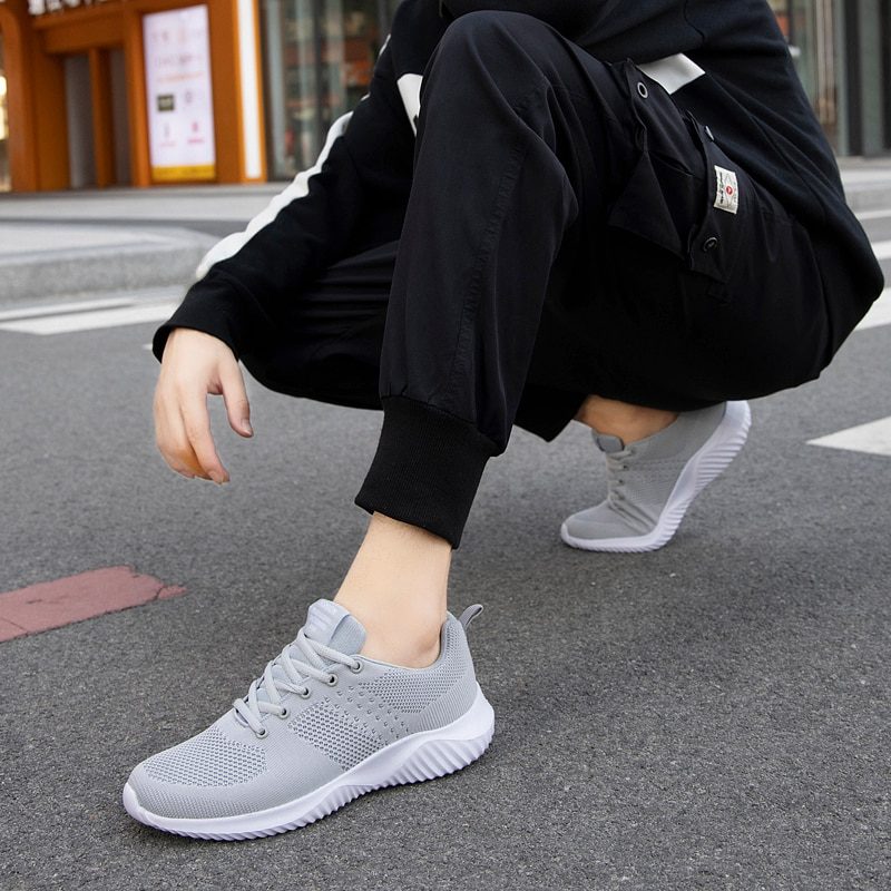 Zeraora Casual Sneakers Til Mænd - Grå