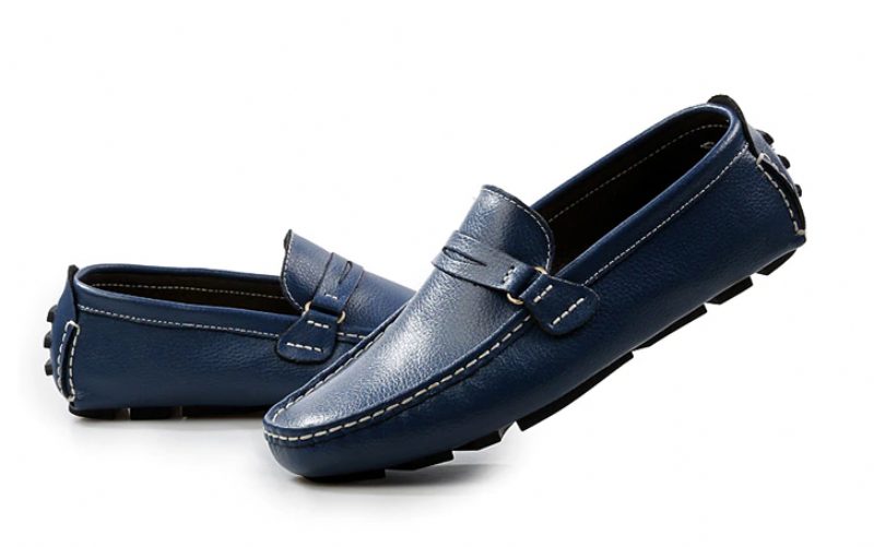 Zero Loafers Klassiske Sko Til Mænd - Blå