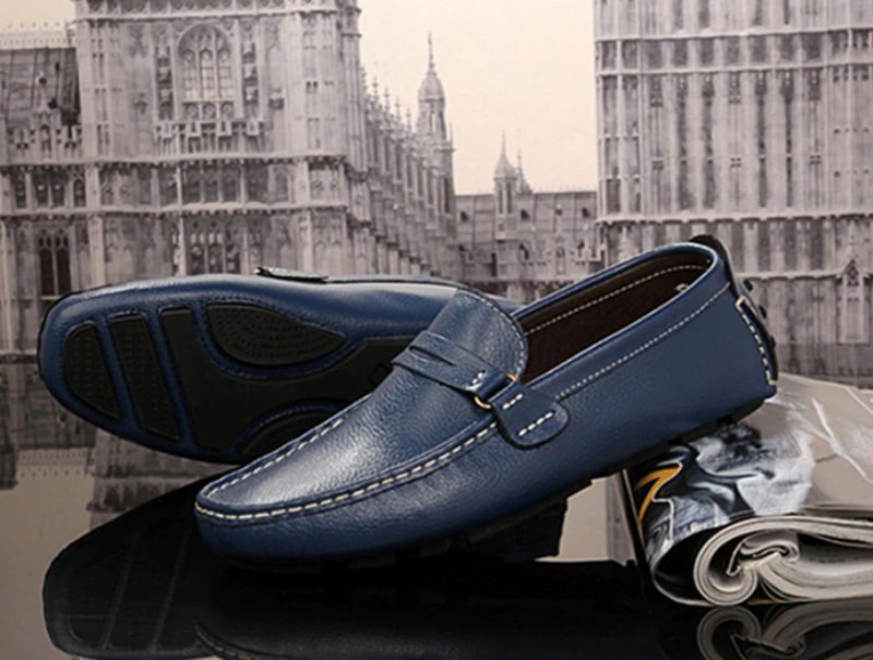 Zero Loafers Klassiske Sko Til Mænd - Blå