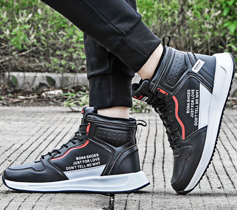 Zilicen Varme Sneakers Til Mænd - Sort