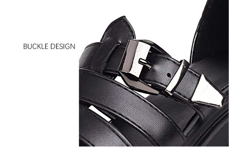 Zuri Dame Plaform Sandal - Sort