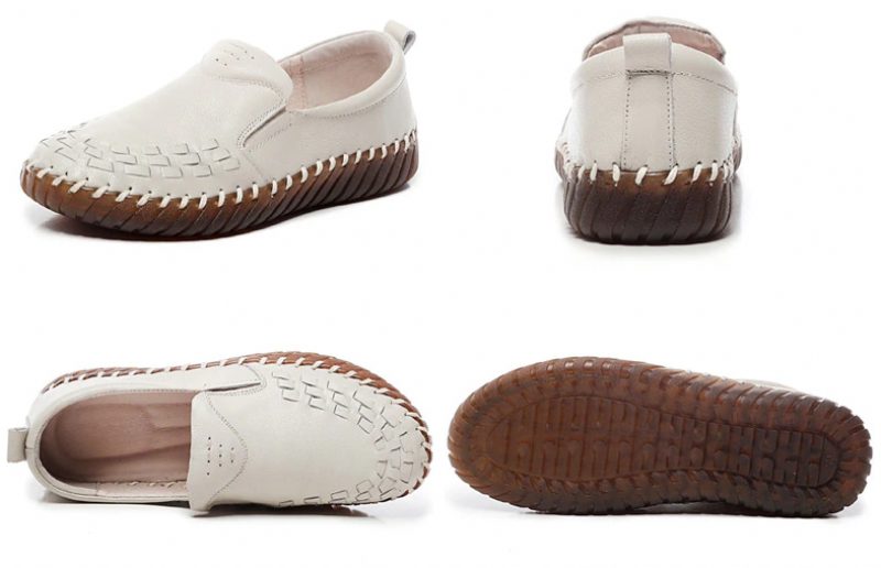 Zurie Dame Loafer Sko - Beige